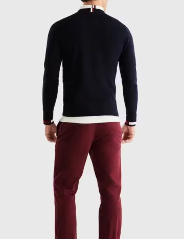 Bluza Tommy Hilfiger, bleumarin inchis Albastru