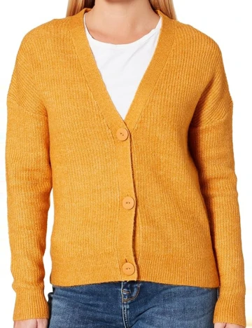 Cardigan Q/S, mustar