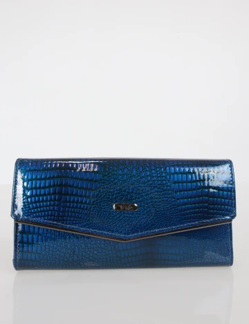 Portofel Verde, albastru