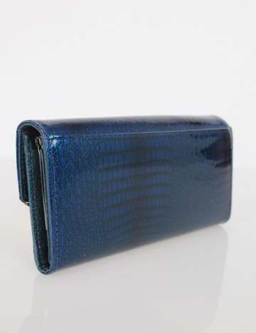 Portofel Verde, albastru