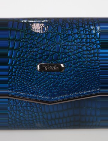 Portofel Verde, albastru