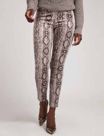 Pantaloni Guess, imprimeu sarpe