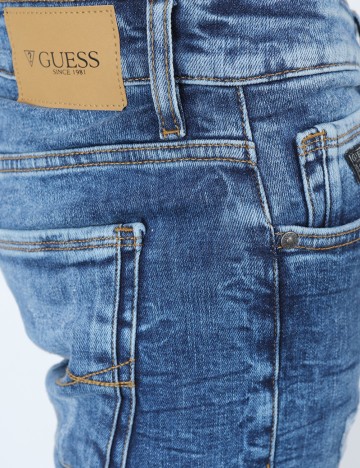 Blugi Guess, albastru