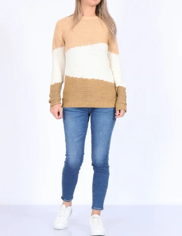Pulover Oxmo, crem Crem