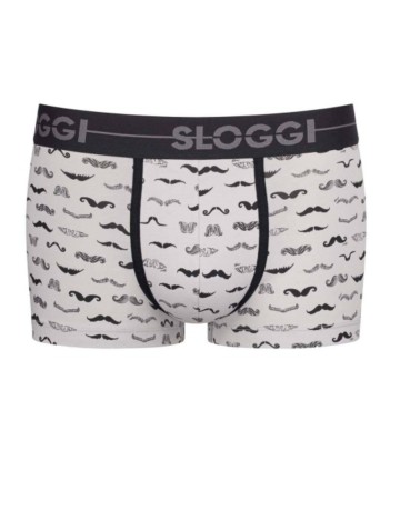 Set Boxeri Sloggi by Triumph, alb/negru