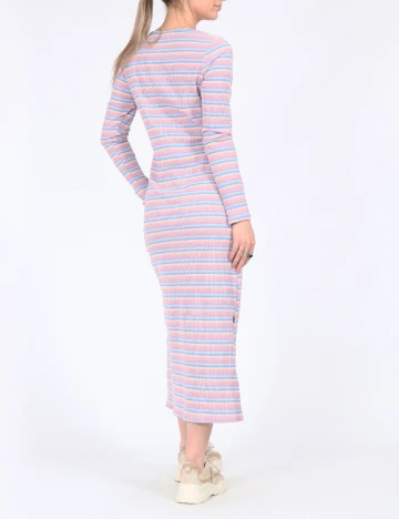 Rochie medie Ichi, mix culori