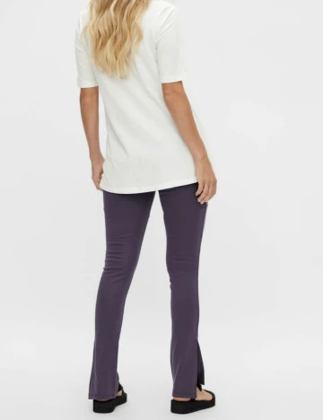 Pantaloni Mamalicious, mov