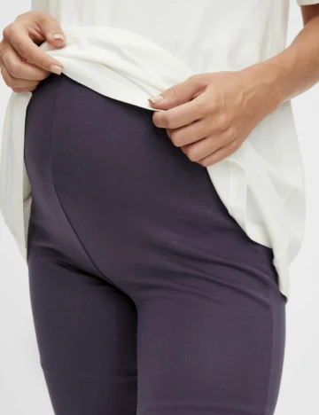Pantaloni Mamalicious, mov