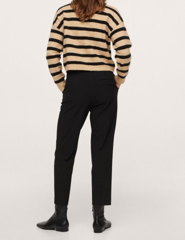 Pantaloni Mango, negru