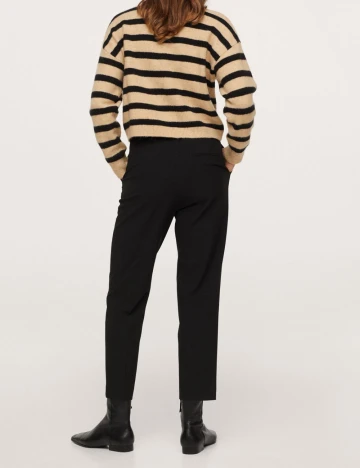 Pantaloni Mango, negru