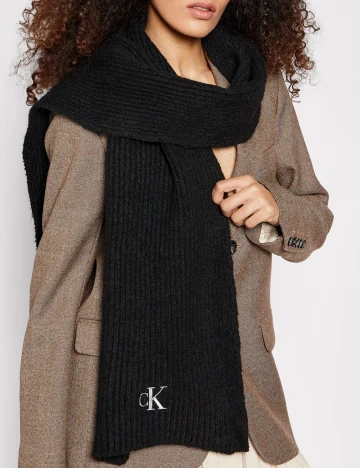 Fular Calvin Klein Jeans, negru