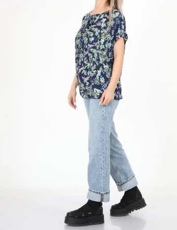 Bluza Fransa, bleumarin