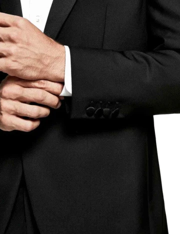 Sacou HACKETT, negru Negru
