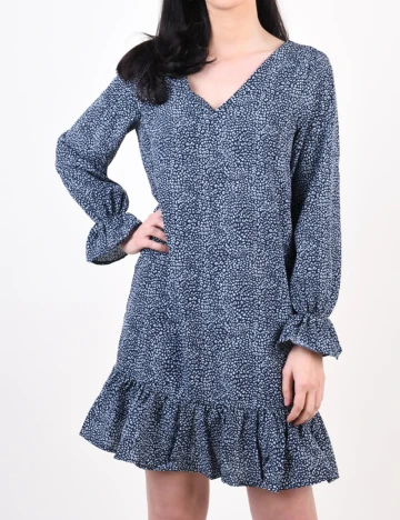Rochie scurta Vila, bleumarin Albastru
