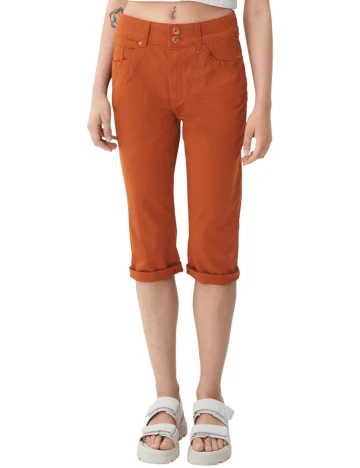Pantaloni scurti Q/S, caramiziu Maro