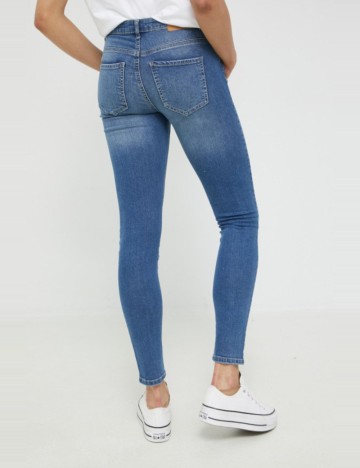 Blugi Jacqueline de Yong, albastru