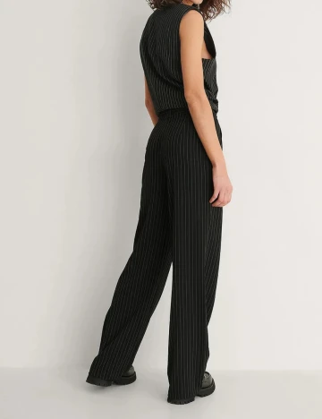 Pantaloni NA-KD, negru Negru