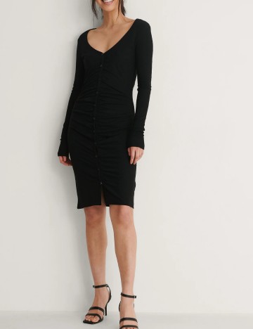 
						Rochie scurta NA-KD, negru