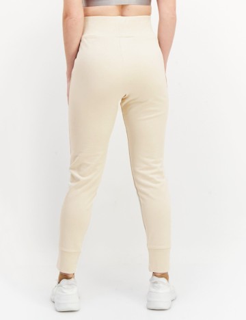 Pantaloni NA-KD, crem