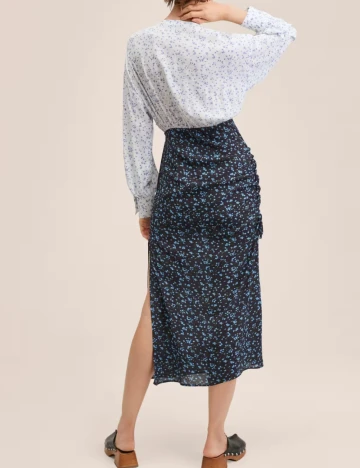 Rochie medie OVERSIZE Mango, floral Floral print
