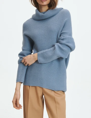 Pulover Oversize Reserved, albastru Albastru