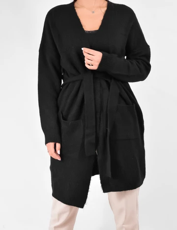 Blazer Stradivarius, negru, S