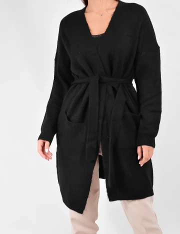 Blazer Stradivarius, negru, S