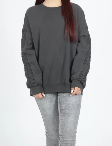 Bluza Aerie, gri inchis
