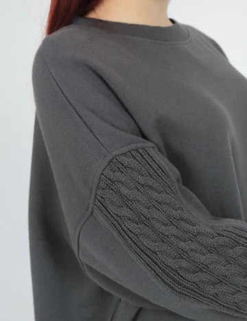 Bluza Aerie, gri inchis