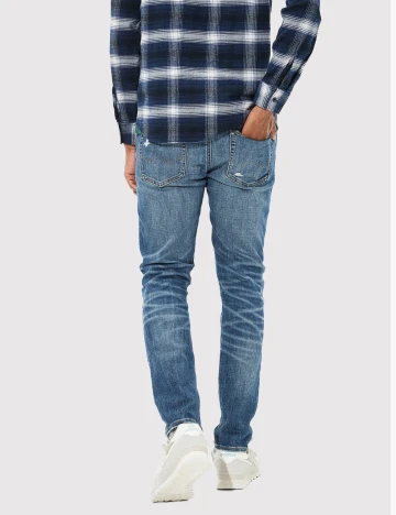 Blugi American Eagle, bleumarin Albastru