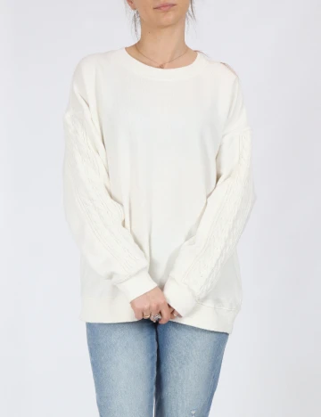 Bluza Aerie, alb
