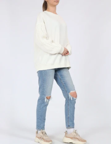 Bluza Aerie, alb