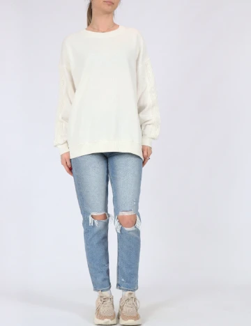 Bluza Aerie, alb