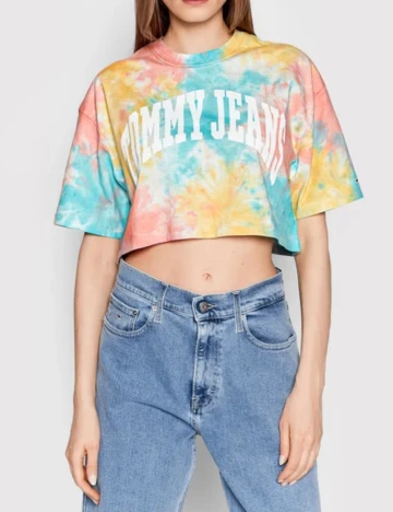 Top Tommy Jeans, mix culori