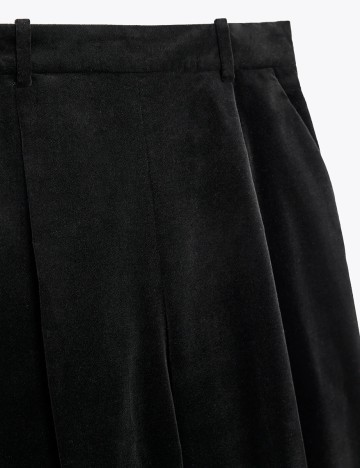 Fusta/pantalon Zara, negru, S