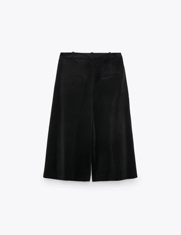 Fusta/pantalon Zara, negru, S