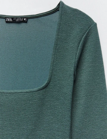 Rochie Zara, verde inchis,S