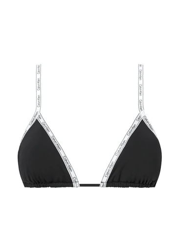 Sutien de baie Calvin Klein, negru Negru