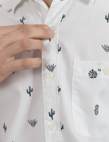 Camasa American Eagle, alb Alb