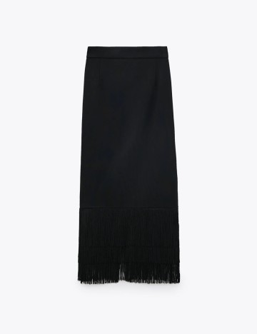 Fusta Zara, negru, XS