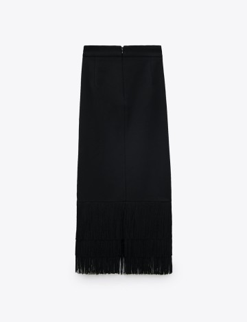 Fusta Zara, negru, XS