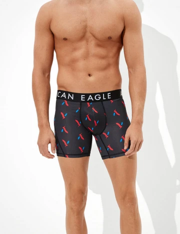 Boxeri American Eagle, negru Negru