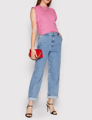 Top Noisy May Plus Size, roz Roz