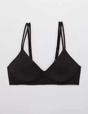 Sutien Aerie, negru Negru