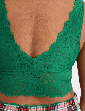 Bustiera Aerie, verde Verde