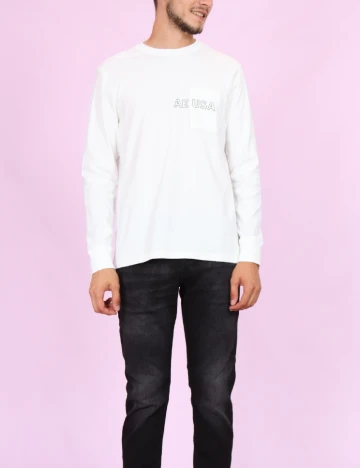 Bluza American Eagle, alb