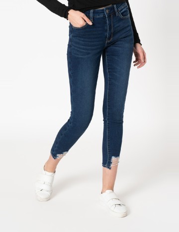 
						Blugi American Eagle, albastru