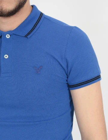 Tricou American Eagle, albastru Albastru