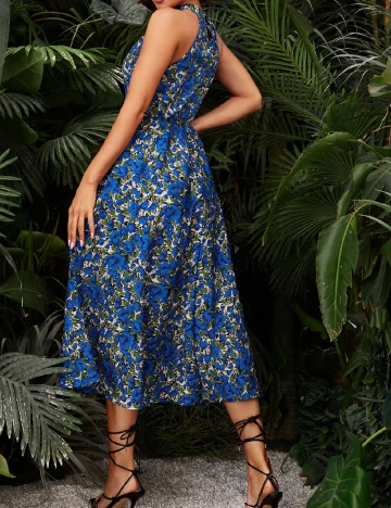 Rochie medie SHEIN, floral print