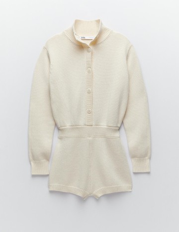 Salopeta Zara, crem, S